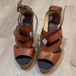 Jimmy Choo platform sandals